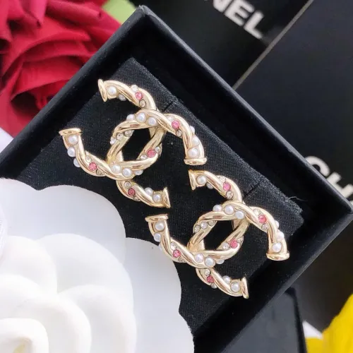 Replica Chanel Earrings For Women #1413167 $27.00 USD for Wholesale