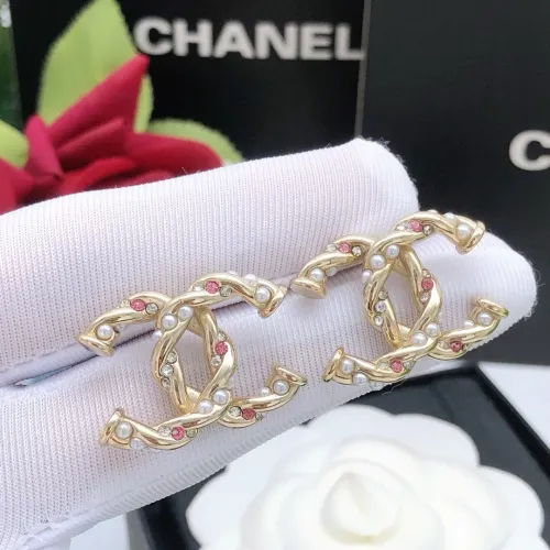 Replica Chanel Earrings For Women #1413167 $27.00 USD for Wholesale