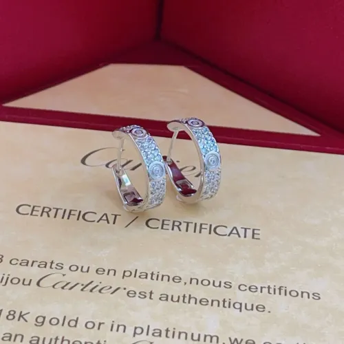 Cartier Earrings For Women #1413168 $25.00 USD, Wholesale Replica Cartier Earrings