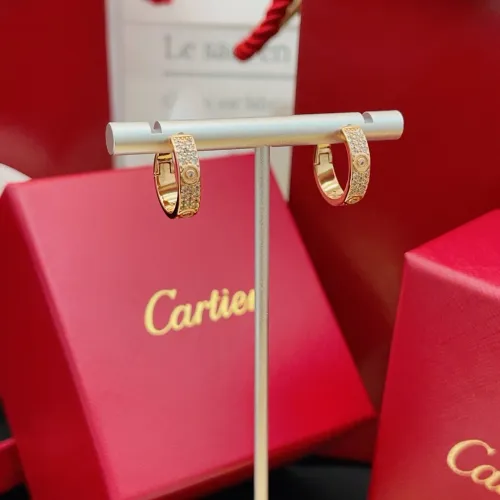 Replica Cartier Earrings For Women #1413169 $25.00 USD for Wholesale