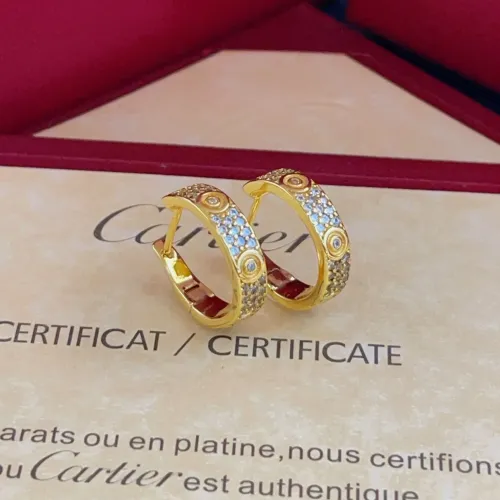 Cartier Earrings For Women #1413170 $25.00 USD, Wholesale Replica Cartier Earrings