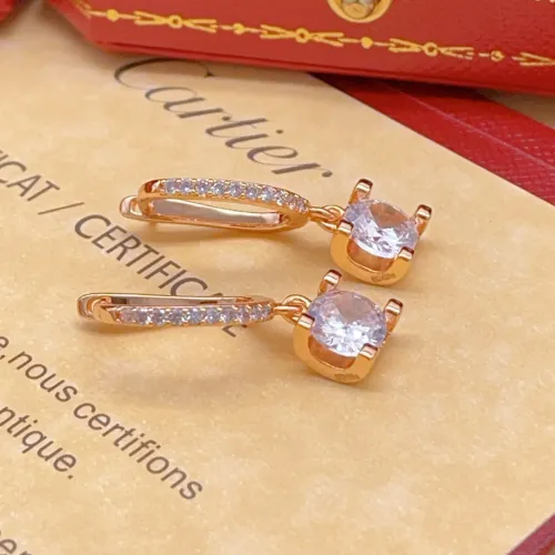 Replica Cartier Earrings For Women #1413172 $27.00 USD for Wholesale
