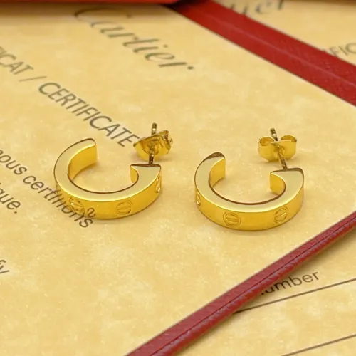 Cartier Earrings For Women #1413181 $29.00 USD, Wholesale Replica Cartier Earrings