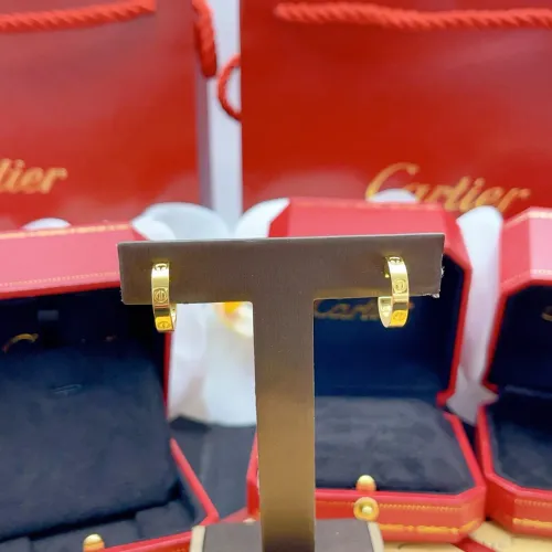 Replica Cartier Earrings For Women #1413181 $29.00 USD for Wholesale