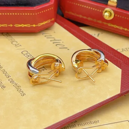 Replica Cartier Earrings For Women #1413186 $34.00 USD for Wholesale