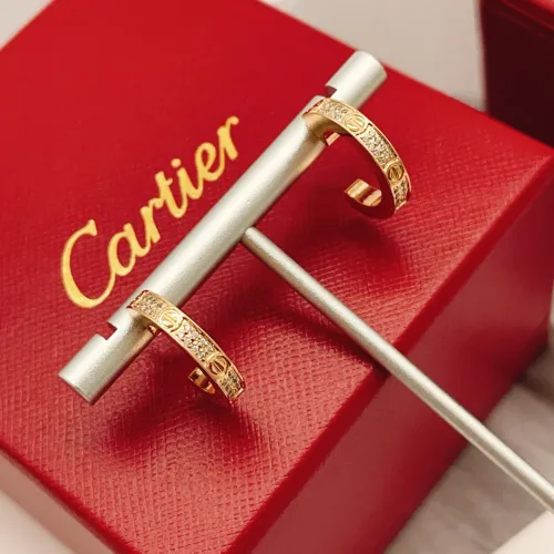 Replica Cartier Earrings For Women #1413191 $36.00 USD for Wholesale