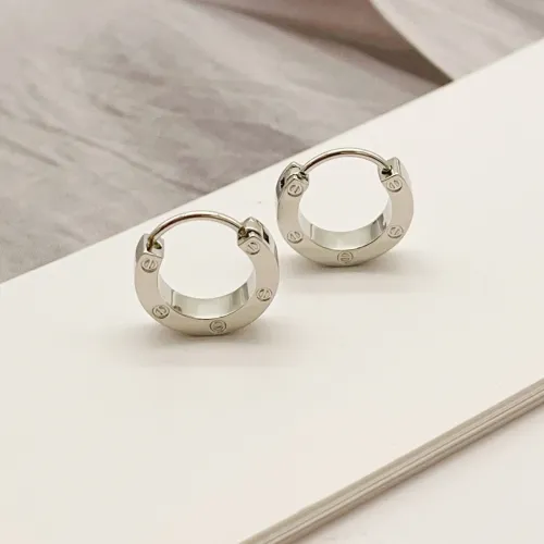 Replica Cartier Earrings For Women #1413193 $29.00 USD for Wholesale