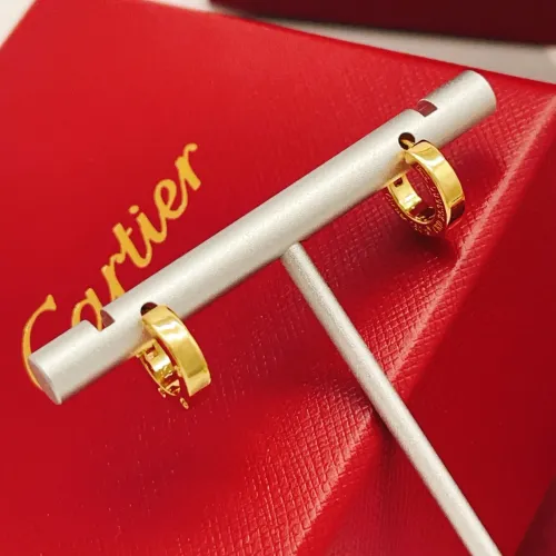 Replica Cartier Earrings For Women #1413195 $29.00 USD for Wholesale