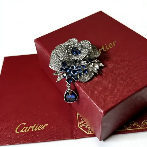 Cartier Brooches For Women #1413248 $36.00 USD, Wholesale Replica Cartier Brooches