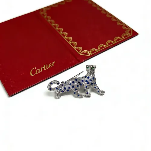 Replica Cartier Brooches For Women #1413252 $42.00 USD for Wholesale
