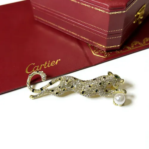 Cartier Brooches For Women #1413258 $36.00 USD, Wholesale Replica Cartier Brooches