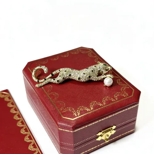 Replica Cartier Brooches For Women #1413258 $36.00 USD for Wholesale
