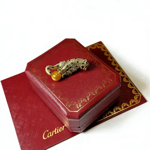 Replica Cartier Brooches For Women #1413259 $36.00 USD for Wholesale