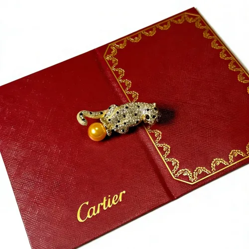 Replica Cartier Brooches For Women #1413259 $36.00 USD for Wholesale