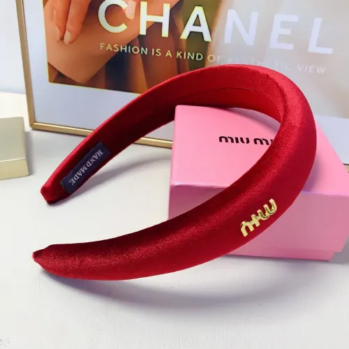 MIU MIU Headband For Women #1413270 $25.00 USD, Wholesale Replica MIU MIU Headband