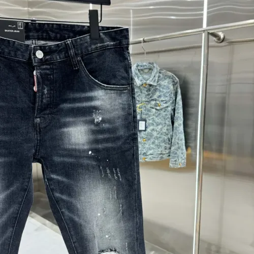 Replica Dsquared Jeans For Unisex #1413334 $60.00 USD for Wholesale