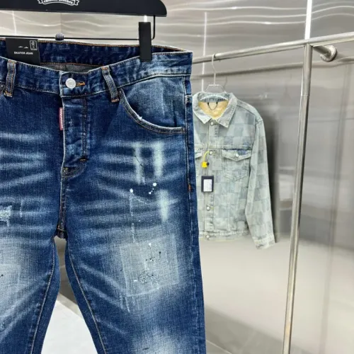 Replica Dsquared Jeans For Unisex #1413336 $60.00 USD for Wholesale