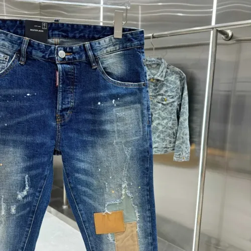 Replica Dsquared Jeans For Unisex #1413337 $60.00 USD for Wholesale