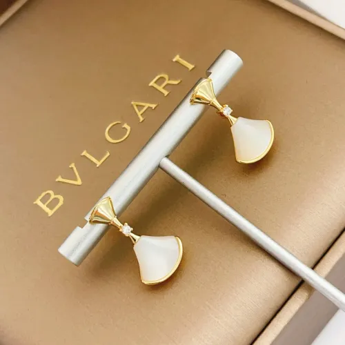 Replica Bvlgari Earrings For Women #1413343 $32.00 USD for Wholesale