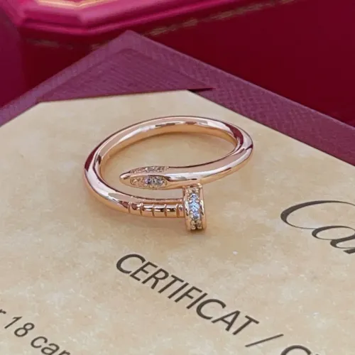 Cartier Rings In Rose Gold For Women #1413374 $25.00 USD, Wholesale Replica Cartier Rings