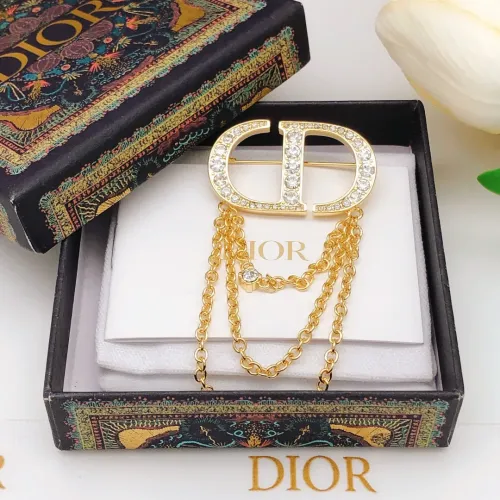 Replica Christian Dior Brooches For Women #1413387 $27.00 USD for Wholesale