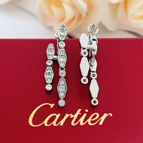 Replica Cartier Earrings For Women #1413429 $29.00 USD for Wholesale