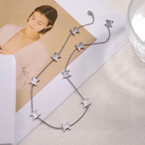 Celine Necklaces #1413442 $29.00 USD, Wholesale Replica Celine Necklaces