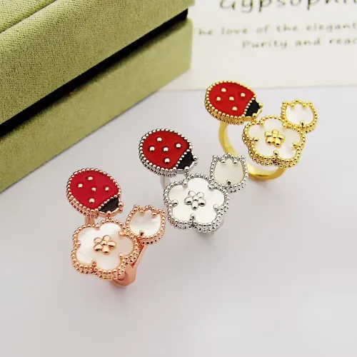 Replica Van Cleef & Arpels Rings For Women #1413484 $27.00 USD for Wholesale
