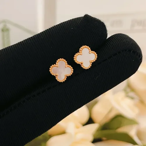 Replica Van Cleef & Arpels Earrings For Women #1413519 $25.00 USD for Wholesale