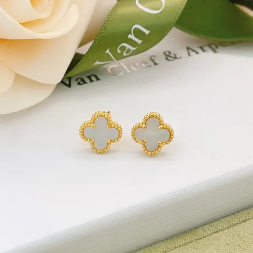 Van Cleef &amp; Arpels Earrings For Women #1413520 $25.00 USD, Wholesale Replica Van Cleef &amp; Arpels Earrings