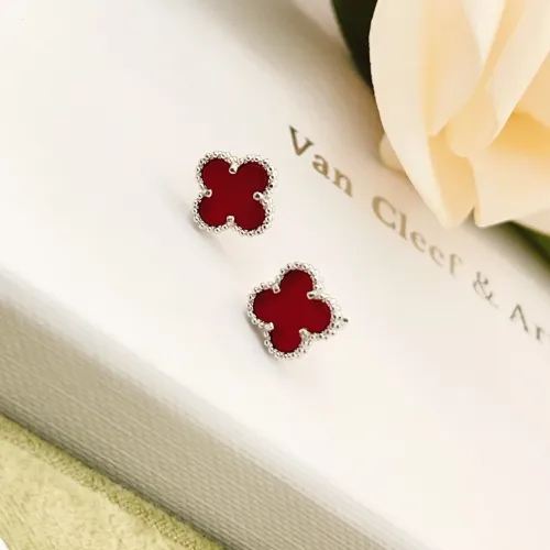 Replica Van Cleef & Arpels Earrings For Women #1413523 $25.00 USD for Wholesale