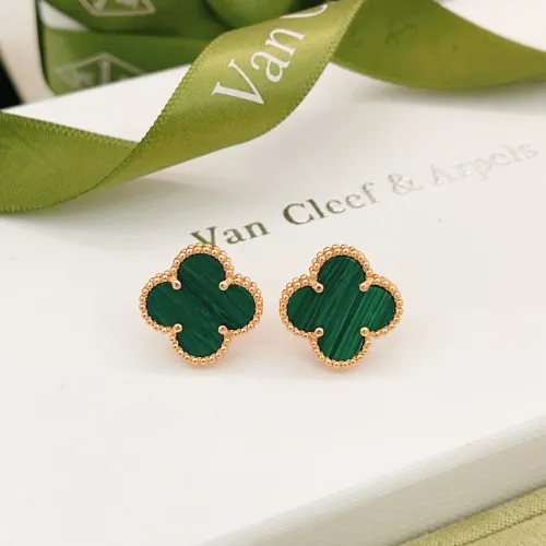 Van Cleef &amp; Arpels Earrings For Women #1413538 $25.00 USD, Wholesale Replica Van Cleef &amp; Arpels Earrings