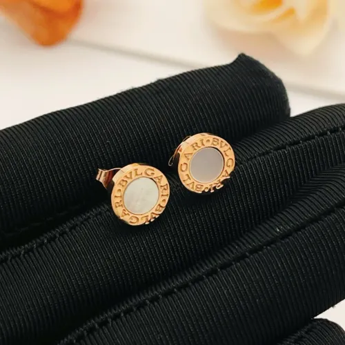 Replica Bvlgari Earrings For Women #1413552 $25.00 USD for Wholesale
