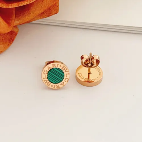 Replica Bvlgari Earrings For Women #1413554 $25.00 USD for Wholesale