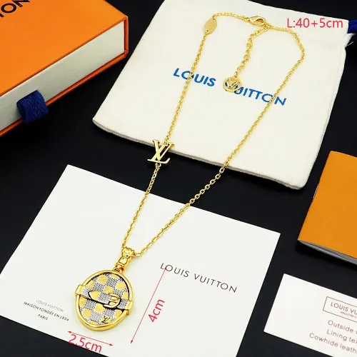 Louis Vuitton Necklaces #1413568 $27.00 USD, Wholesale Replica Louis Vuitton Necklaces
