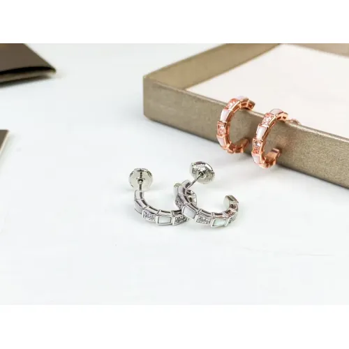 Replica Bvlgari Earrings For Women #1413574 $40.00 USD for Wholesale