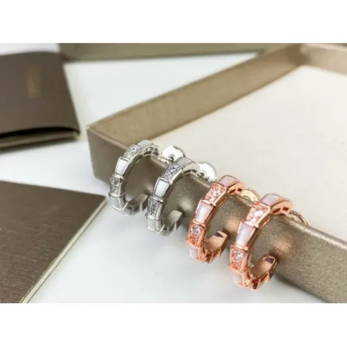Replica Bvlgari Earrings For Women #1413575 $40.00 USD for Wholesale