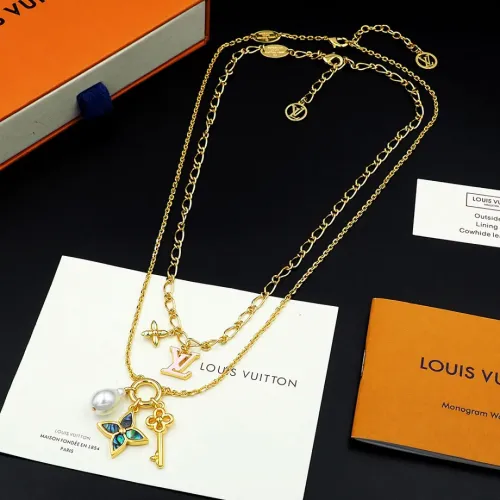 Louis Vuitton Necklaces For Women #1413578 $34.00 USD, Wholesale Replica Louis Vuitton Necklaces