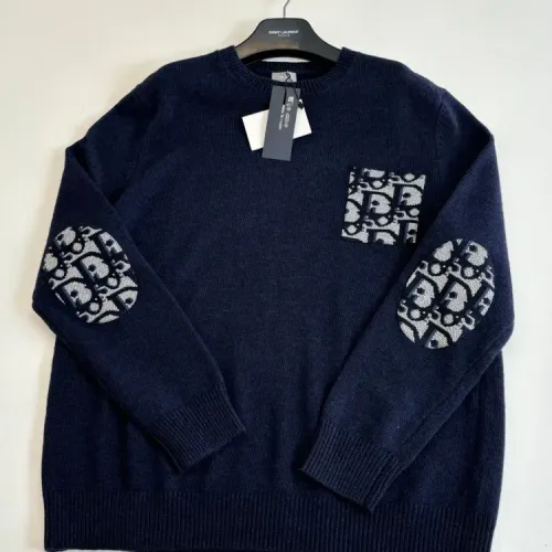 Replica Christian Dior Sweaters Long Sleeved For Unisex #1413643 $105.00 USD for Wholesale