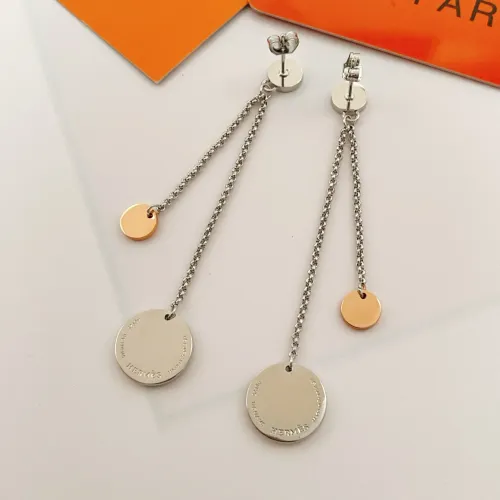 Replica Hermes Earrings For Women #1413759 $34.00 USD for Wholesale