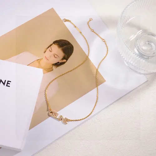 Celine Necklaces #1413781 $29.00 USD, Wholesale Replica Celine Necklaces