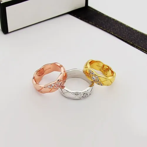 Replica Chanel Rings In Gold For Women #1413791 $23.00 USD for Wholesale