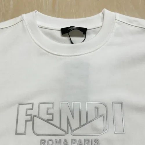 Replica Fendi T-Shirts Short Sleeved For Unisex #1413807 $39.00 USD for Wholesale