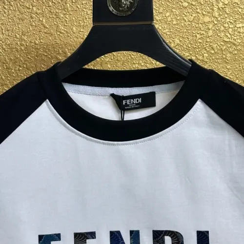 Replica Fendi T-Shirts Short Sleeved For Unisex #1413808 $39.00 USD for Wholesale