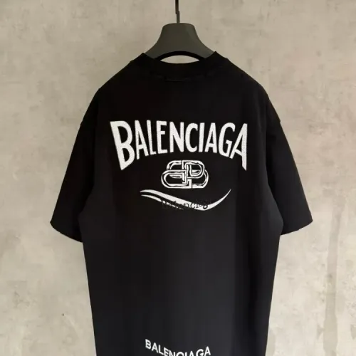 Replica Balenciaga T-Shirts Short Sleeved For Unisex #1413818 $48.00 USD for Wholesale