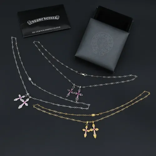 Replica Chrome Hearts Necklaces #1413831 $52.00 USD for Wholesale