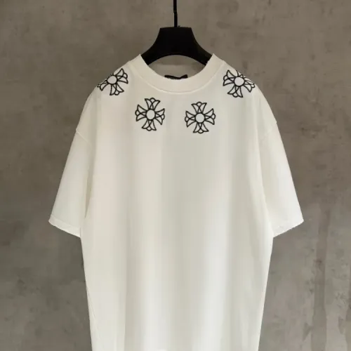 Chrome Hearts T-Shirts Short Sleeved For Unisex #1413854 $48.00 USD, Wholesale Replica Chrome Hearts T-Shirts