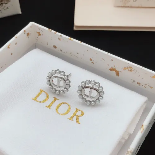 Replica Christian Dior Earrings For Women #1413906 $25.00 USD for Wholesale