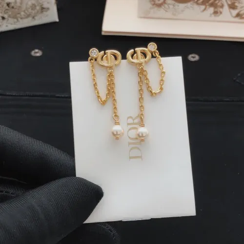 Replica Christian Dior Earrings For Women #1413908 $25.00 USD for Wholesale