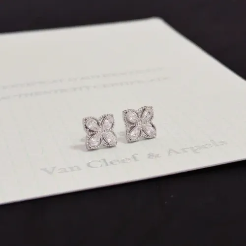 Replica Van Cleef & Arpels Earrings For Women #1413960 $36.00 USD for Wholesale
